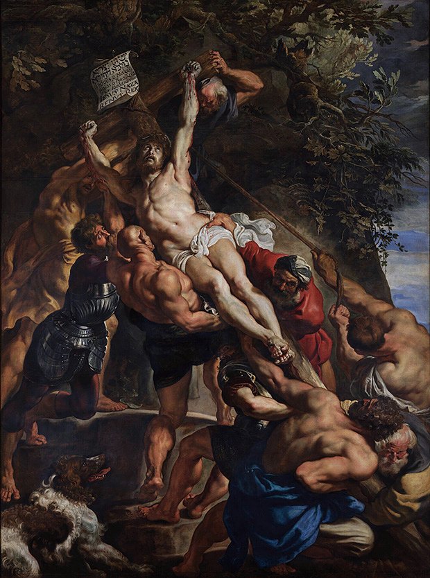 Картина «Воздвижение Креста», Питер Пауль Рубенс, 1610 год