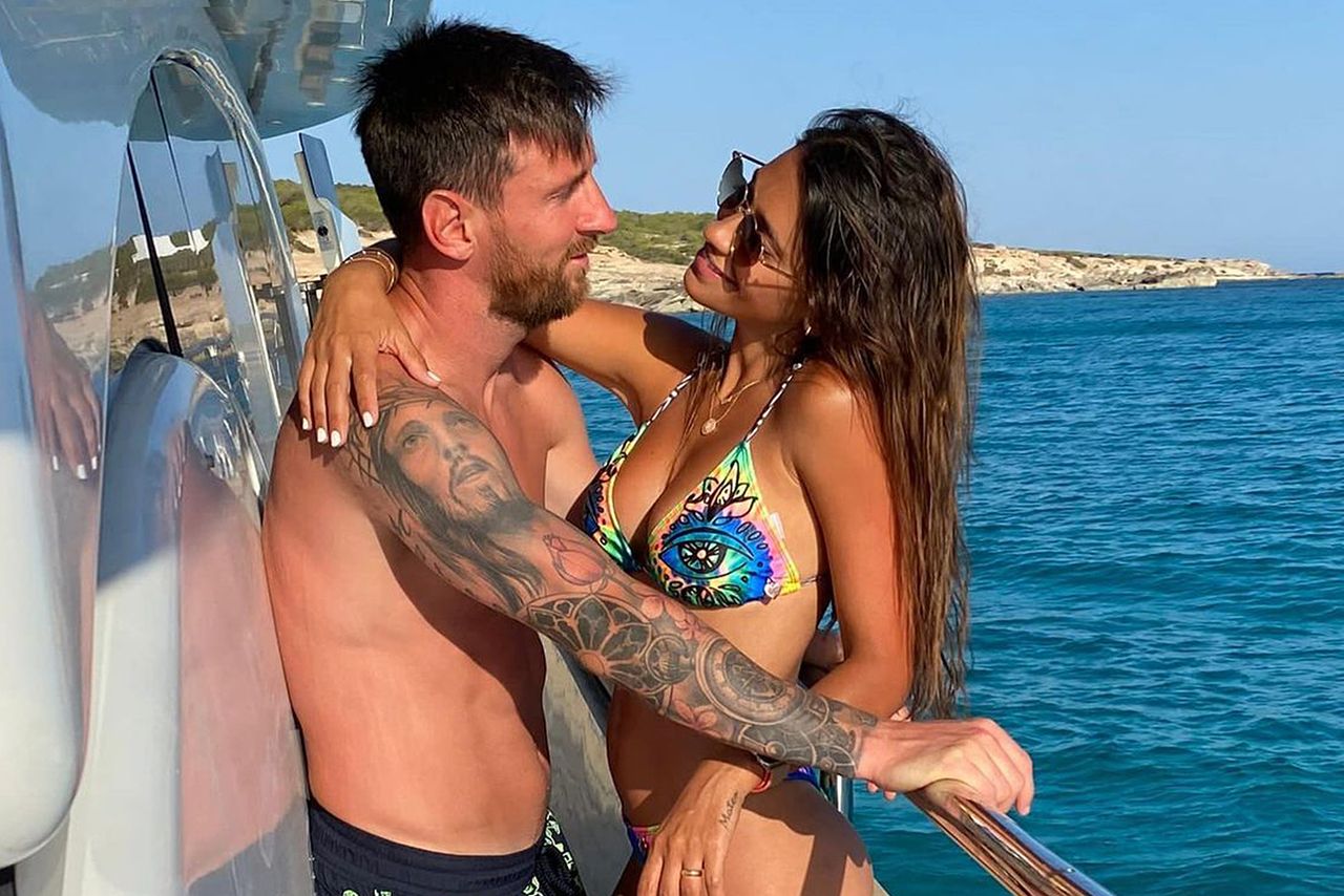 Lionel Messi Антонелла Рокуццо