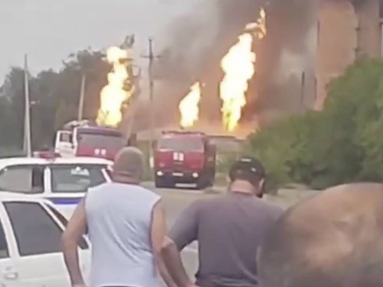 Взрыв газозаправочной станции в Казахстане попал на видео: Средняя Азия:  Бывший СССР: Lenta.ru