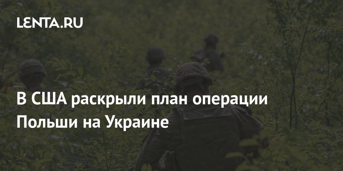 Экс-советник главы Пентагона Макгрегор раскрыл план операции Польши на Украине