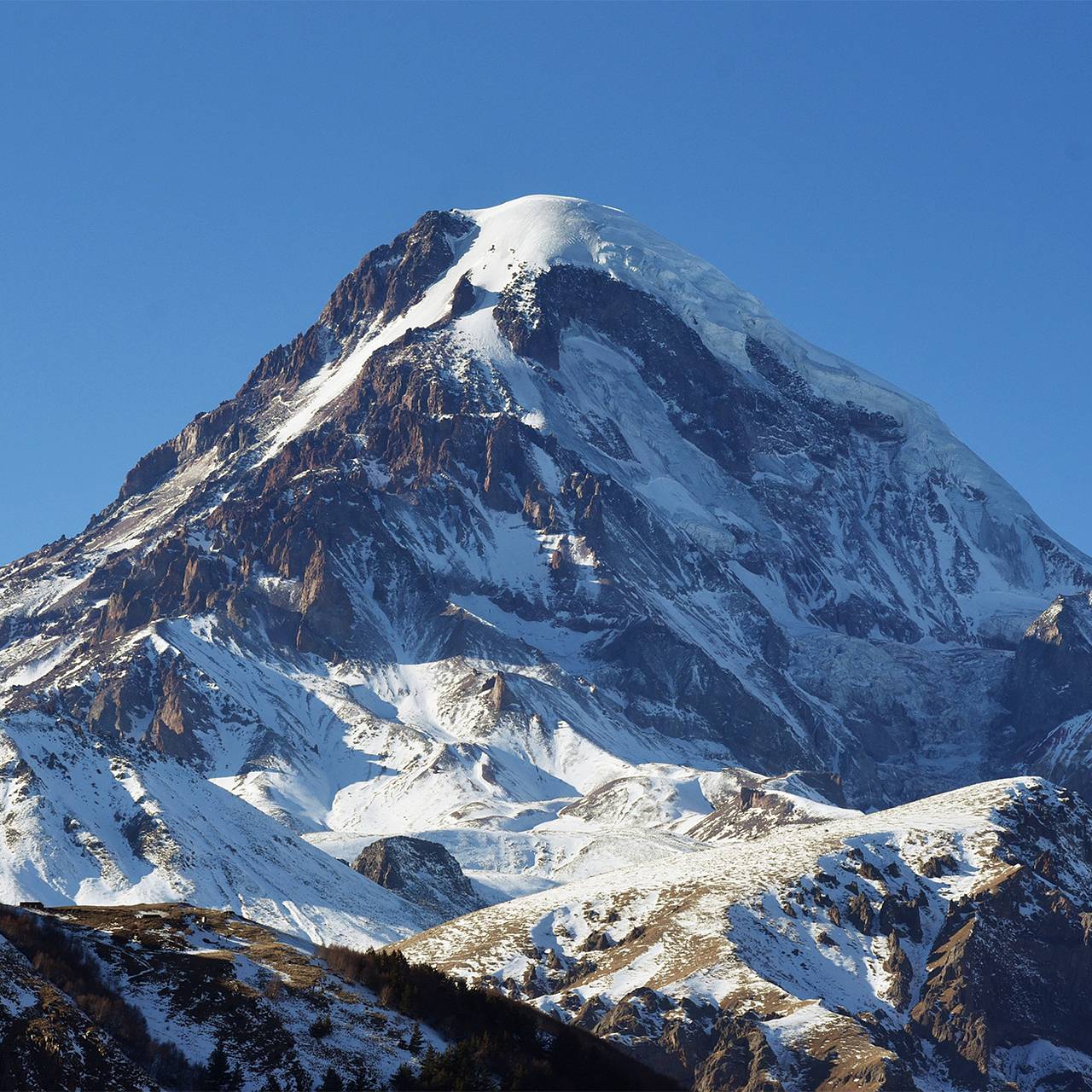 Kazbek восхождение Грузия