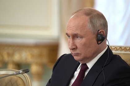 Путин объяснил передачу иностранных активов во временное управление
