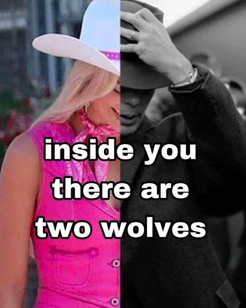 «Внутри тебя есть два волка»