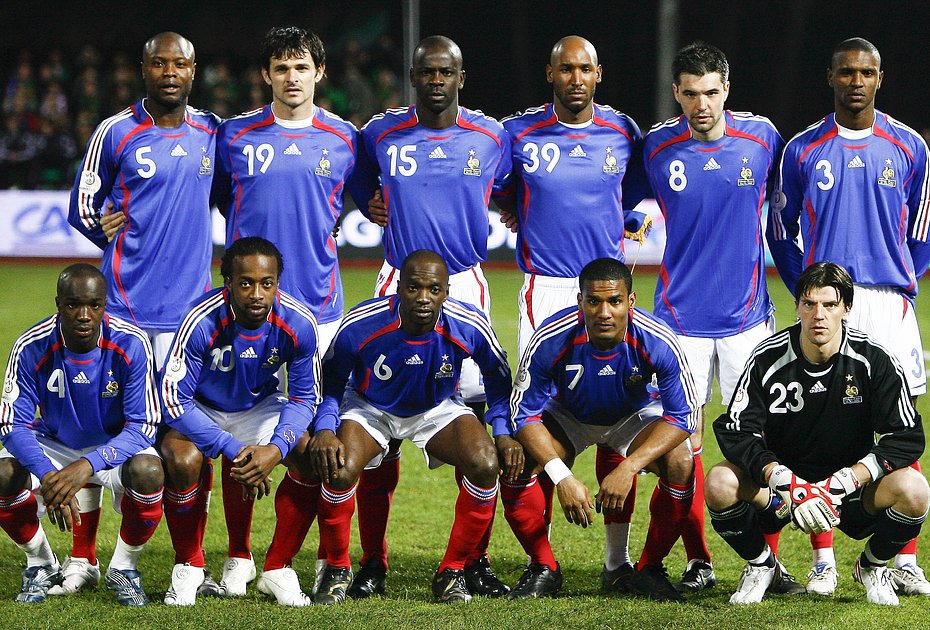 Сборная Франции по футболу в квалификационном турнире к Евро-2008