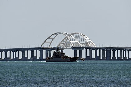Минобороны сообщило о попытке теракта ВСУ на Крымском мосту