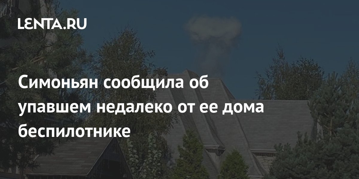 Поднялся огромный гриб: супруга профессора рассказала о падении на их дом беспилотника