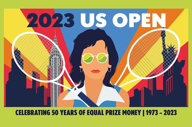 Официальный постер US Open-2023