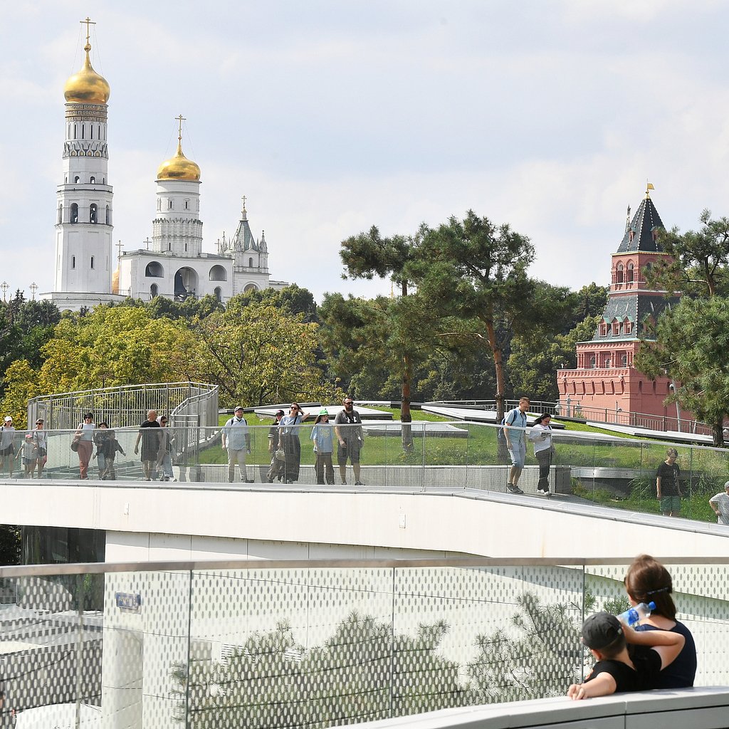 звезды в парке зарядье