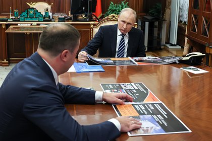 Путин встретился с врио главы Омской области