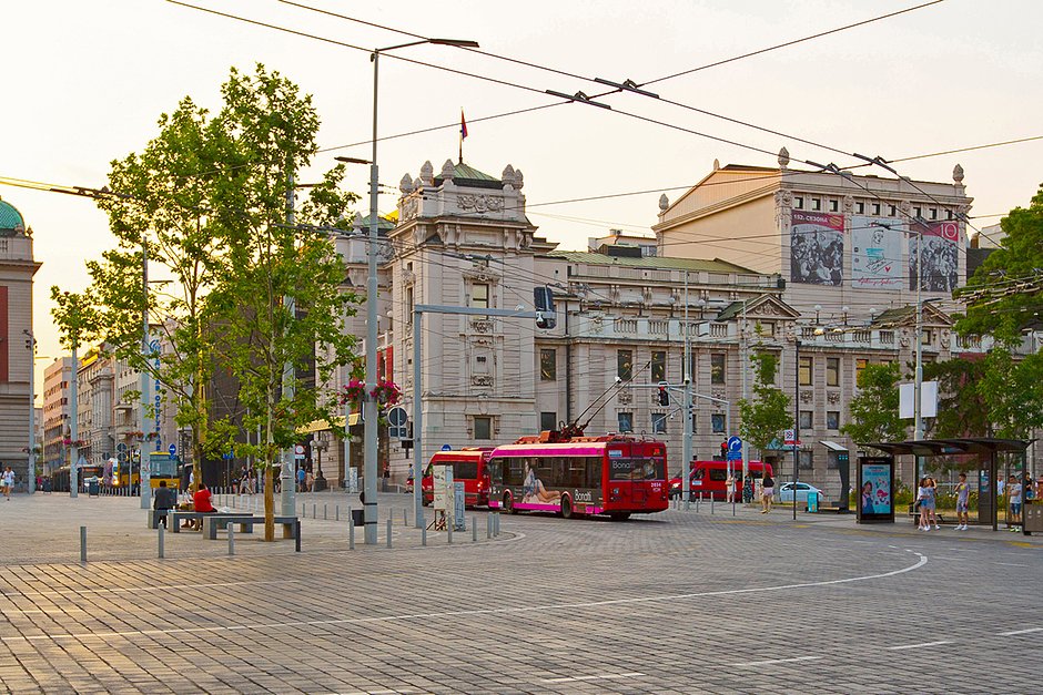 Троллейбусы в Белграде