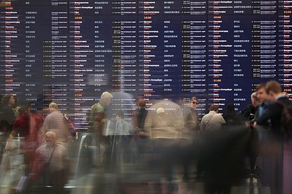 В аэропортах Москвы задержали или отменили 20 рейсов