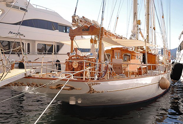 Любимая яхта аль-Файеда, на которой он отдыхал до преклонных лет. Фото — лето 2015 года