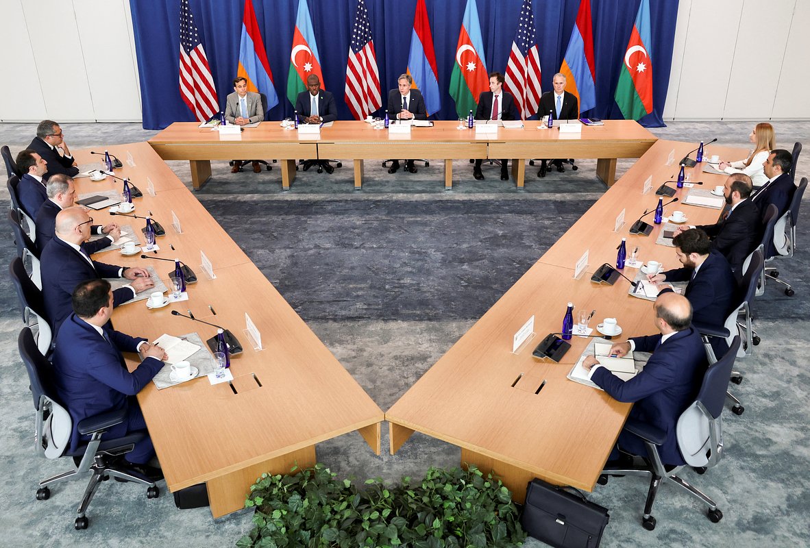Переговоры Армении и Азербайджана в штате Вирджиния, США, 29 июня 2023 года