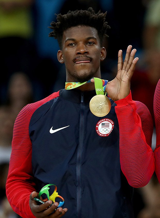 Джимми Батлер в составе сборной США на Олимпийских играх 2016 года в Рио-де-Жанейро