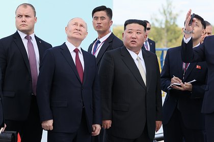 Picture: Переговоры Путина и Ким Чен Ына в расширенном составе завершились