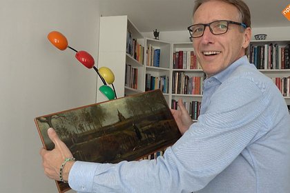 Возвращение украденной в 2020 году картины Ван Гога попало на видео
