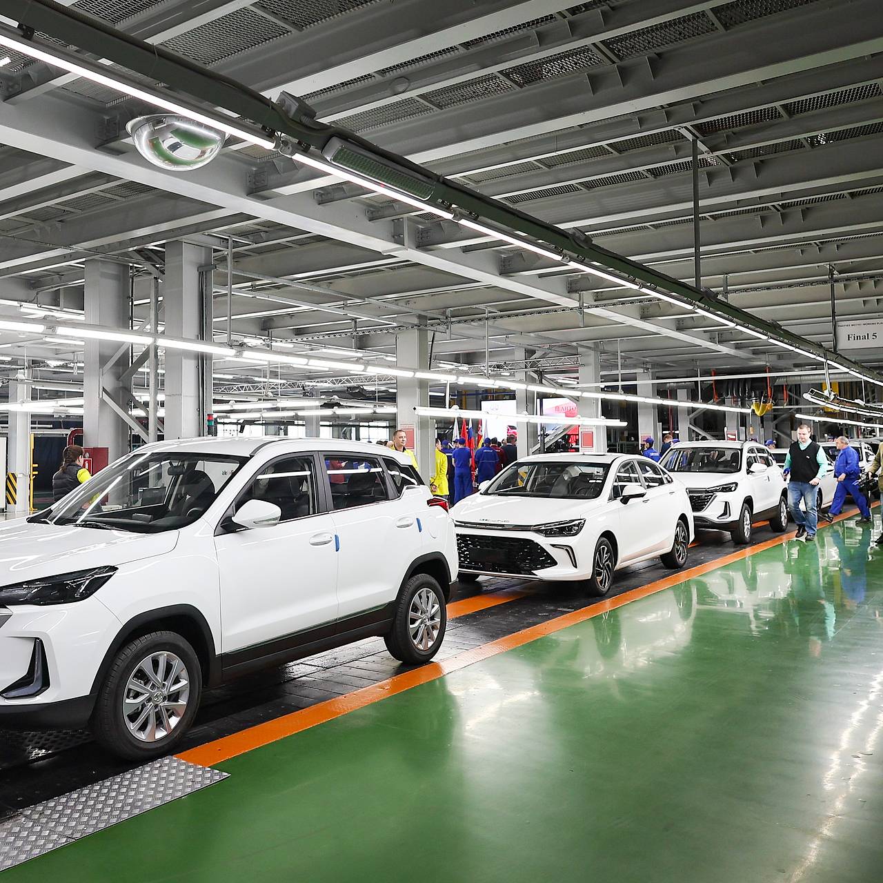 В Москве показали китайский кроссовер BAIC X55: Бизнес: Экономика: Lenta.ru