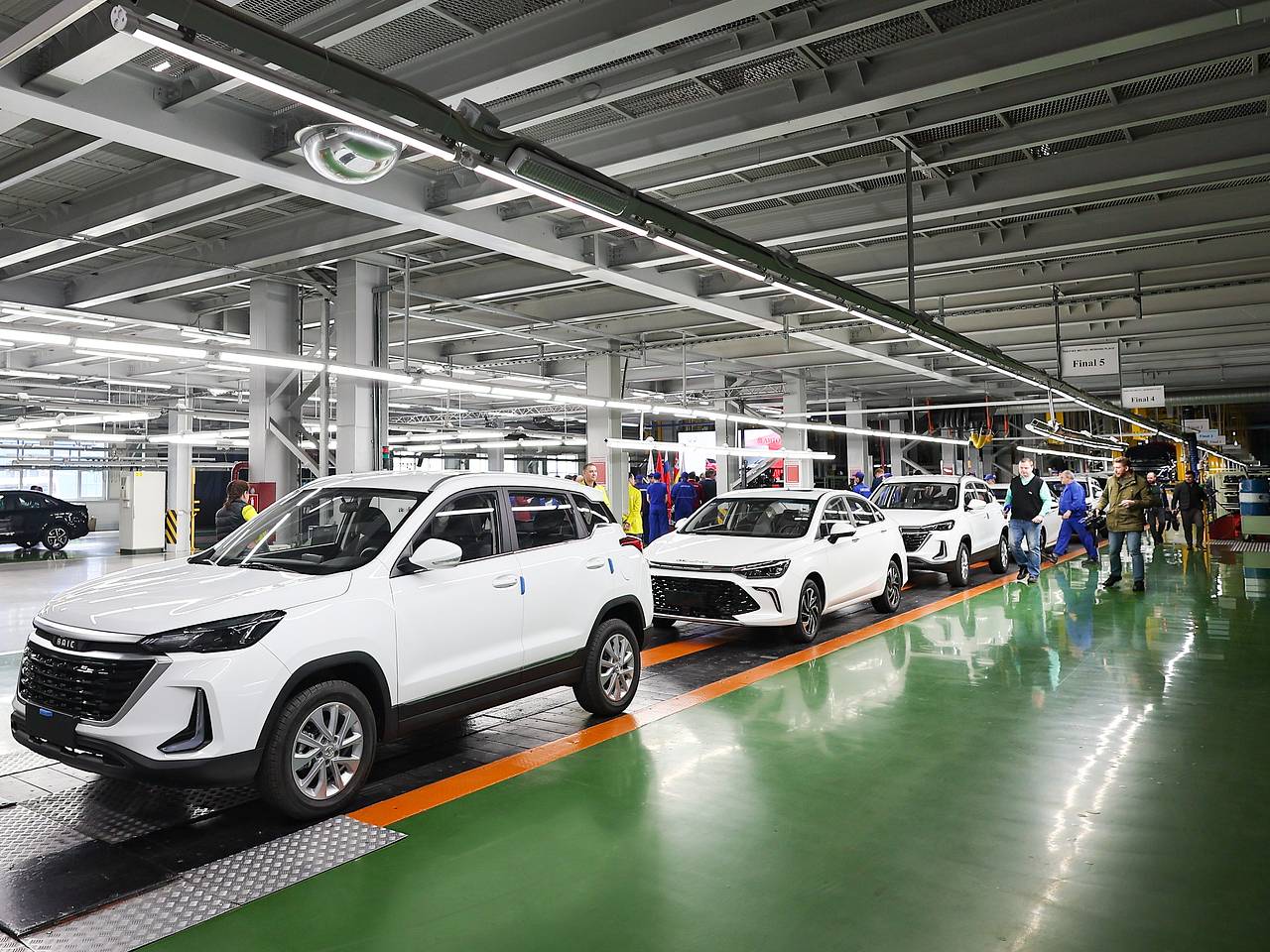 В Москве показали китайский кроссовер BAIC X55: Бизнес: Экономика: Lenta.ru