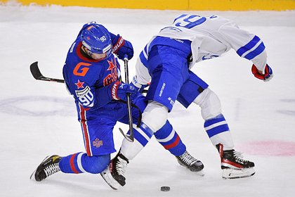 СКА уступил «Динамо» в матче КХЛ и продлил серию поражений до четырех игр