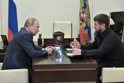 В Кремле ответили на вопрос о встрече Путина с Кадыровым