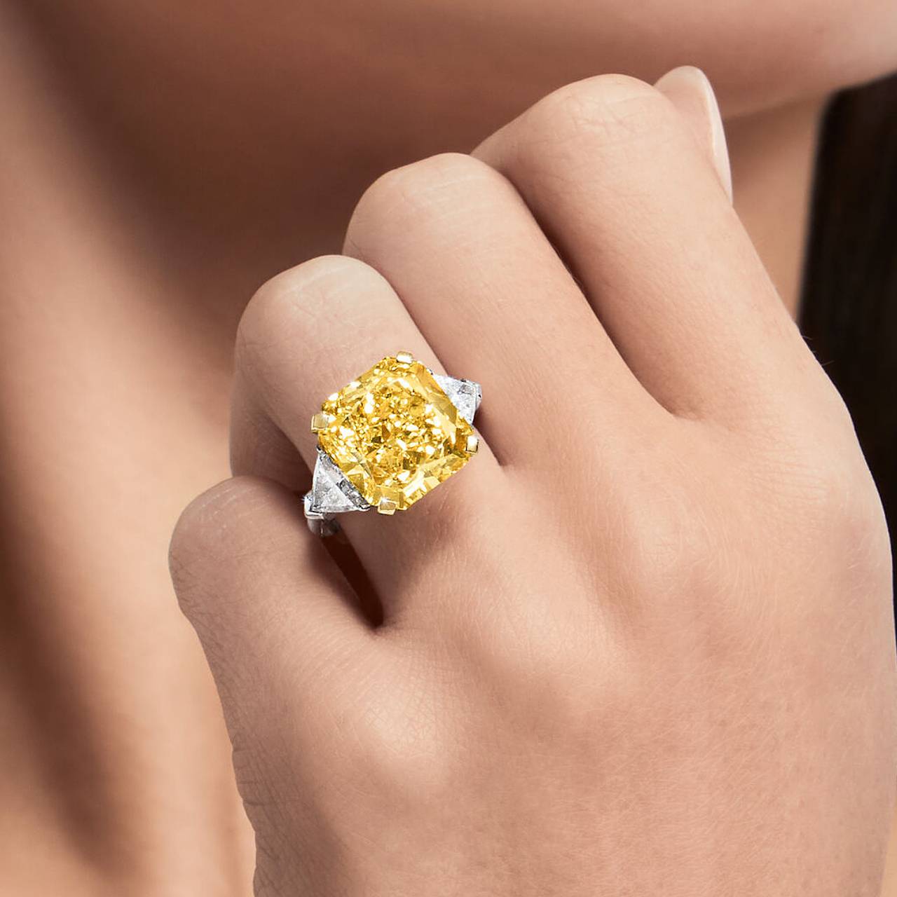 Graff Yellow Diamond Ring