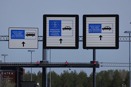 Финляндия за выходные развернула десятки машин с российскими номерами