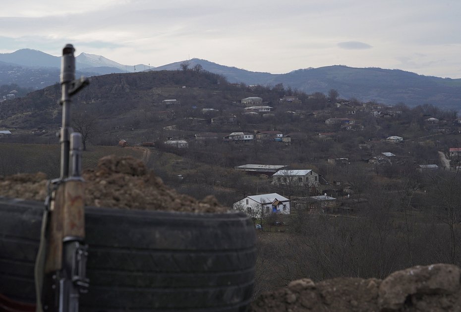 Окрестности села Тагавард в Нагорном Карабахе. 16 января 2021 года 