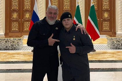 15-летний сын Кадырова стал Героем Чечни