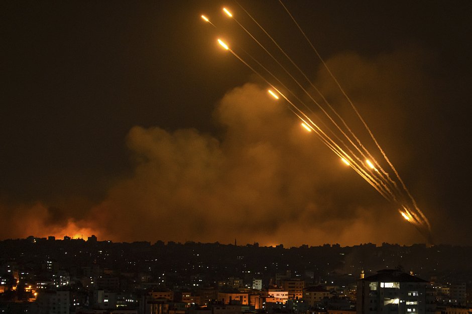Пуск ракет по Израилю из сектора Газа, 8 октября 2023 года
