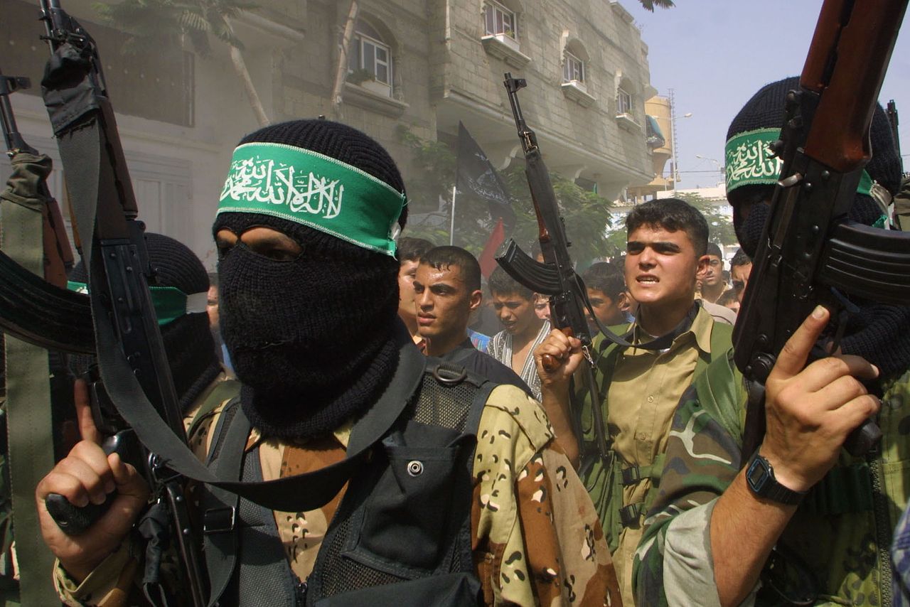 Мусульманские войска. Боевики ХАМАС. Армия Ислама. Военизированное крыло ХАМАС. Мусульманская группировка ХАМАС.