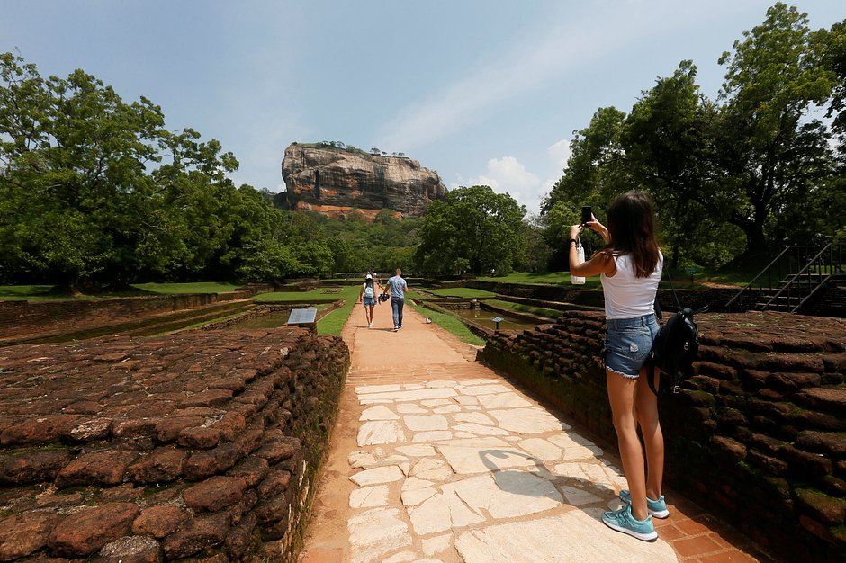 Туристы на Шри-Ланке