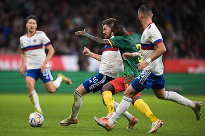 Сборная России обыграла Камерун в товарищеском матче