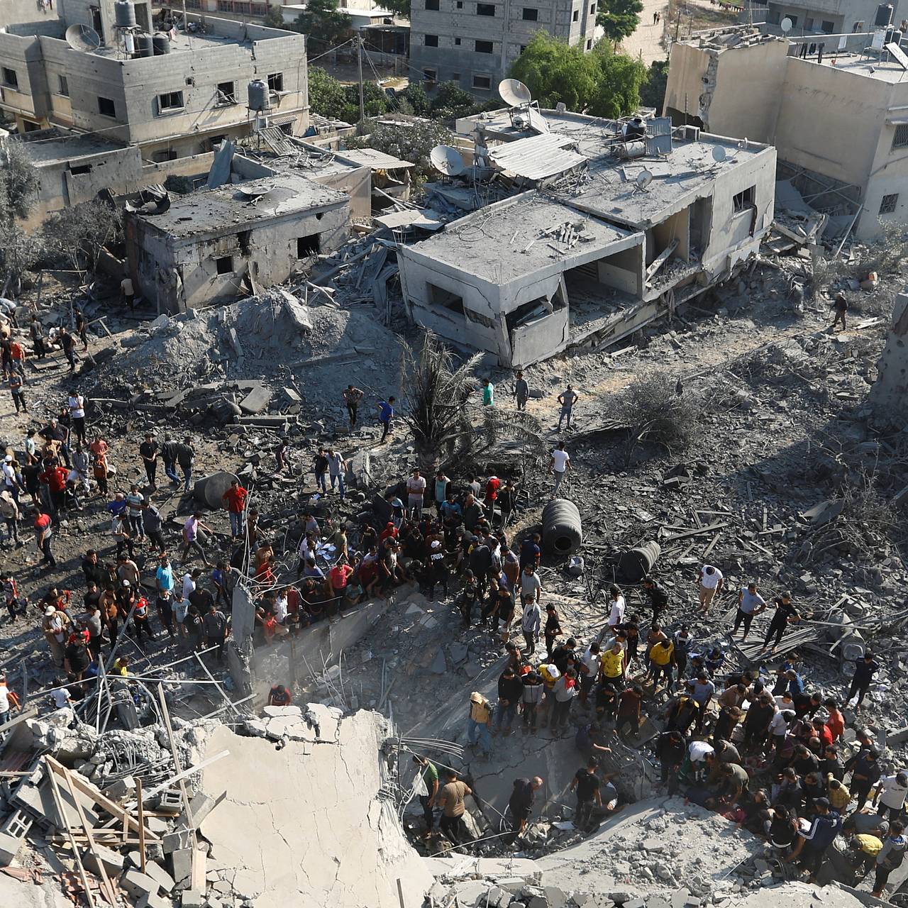 Число погибших в секторе Газа превысило две тысячи человек: Конфликты: Мир:  Lenta.ru