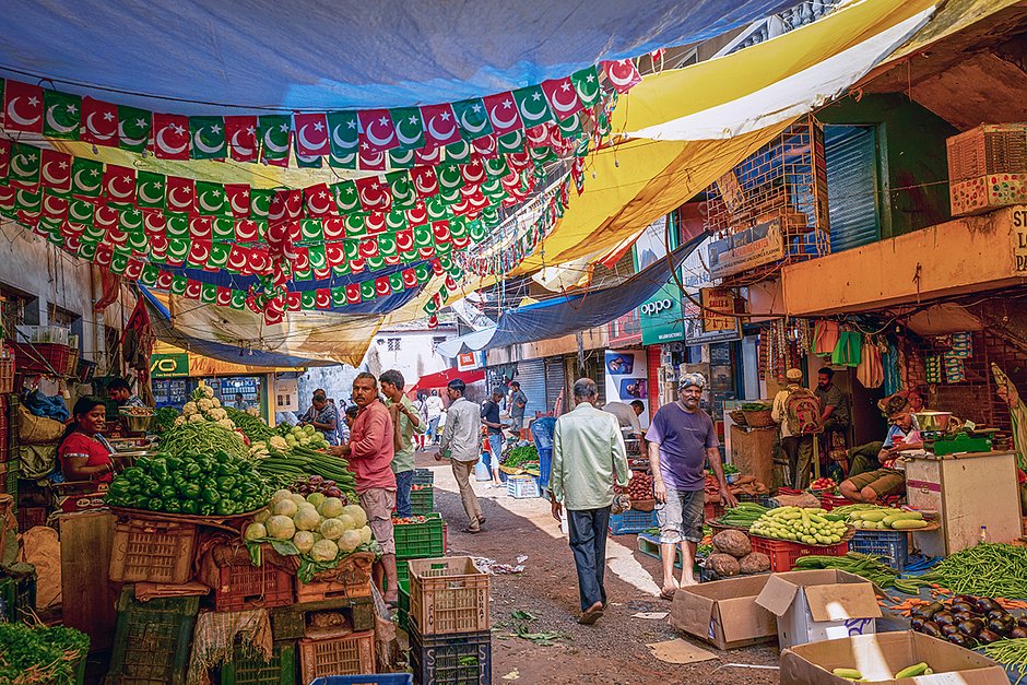 Рынок в Мапусе