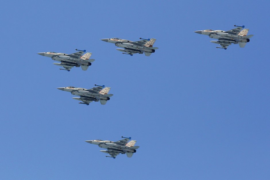 Израильские истребители F-16