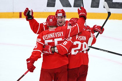 «Спартак» установил новый рекорд клуба по победам в КХЛ