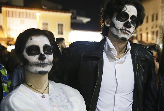 Скелет - образ на Хэллоуин | Страшный макияж на хэллоуин, Макияж на хэллоуин, Макияж для хэллоуин