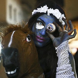 Идеи макияжа на Хеллоуин стильные образы для девушек: Стиль: Ценности: aikimaster.ru