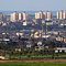Вид на северную часть сектора Газа из Израиля