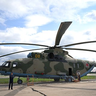 Российские военные получили самый тяжелый серийный вертолет в мире
