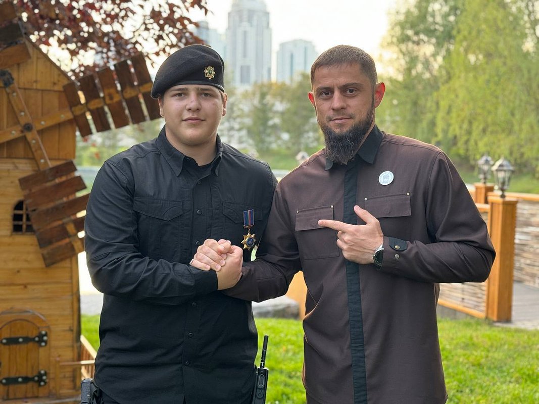 Адам Кадыров и Ахмед Дудаев