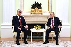 Касым-Жомарт Токаев и Владимир Путин