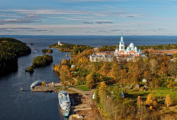 Valaam island - Republic of Karelia. Valaam Monastery. Karelia. Russia