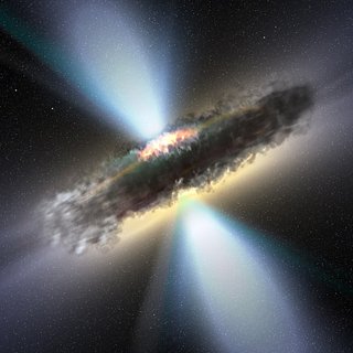 Обнаружены скрытые облаками пыли квазары
