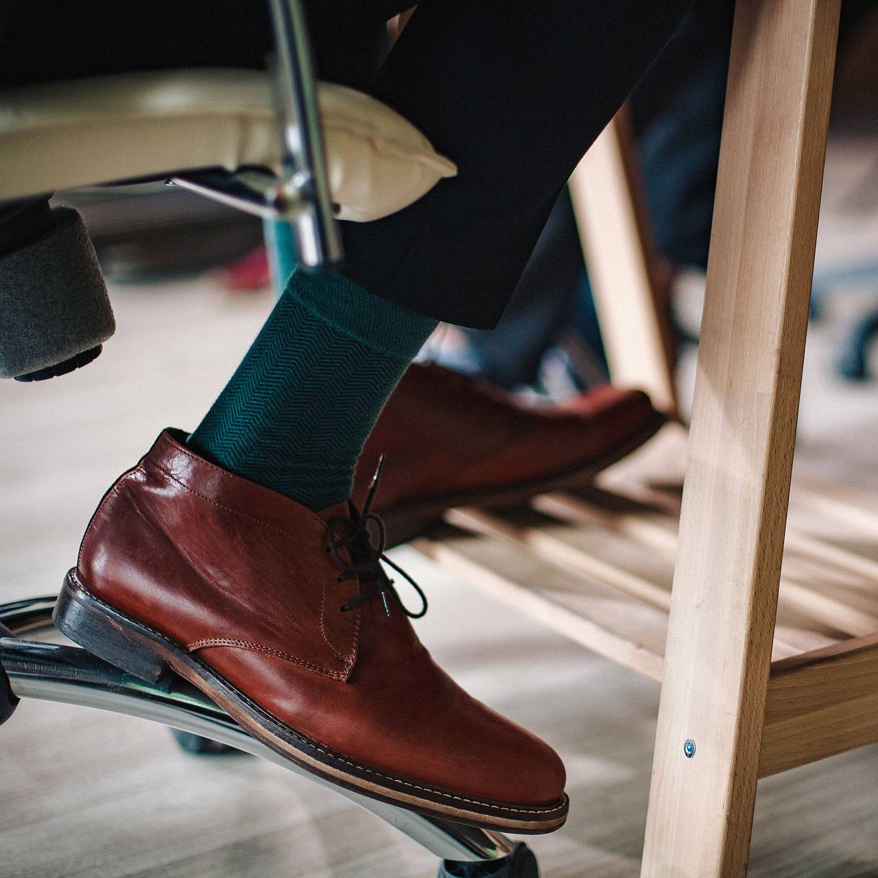 Tricker's Stow Polo Kudu Rubber sole