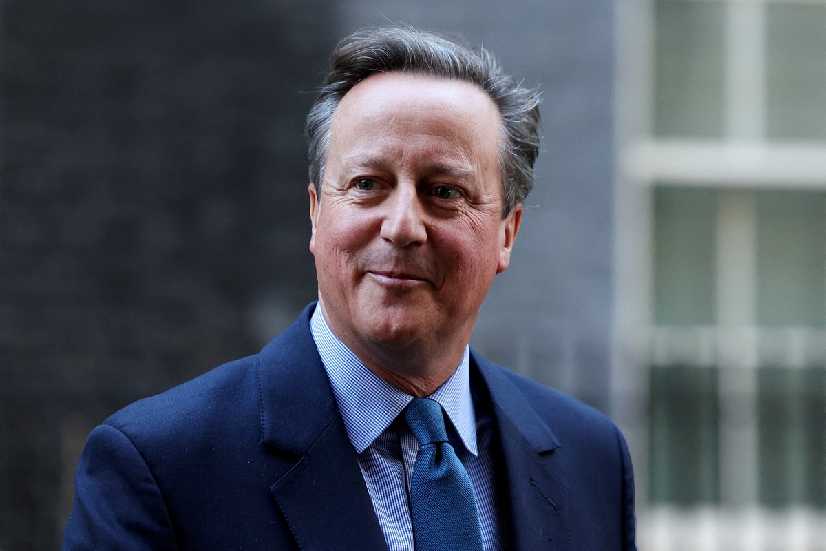British Foreign Secretary David Cameron