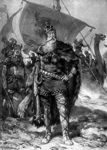 Рисунок Хермануса Виллема Куккука «Король Рёрик»