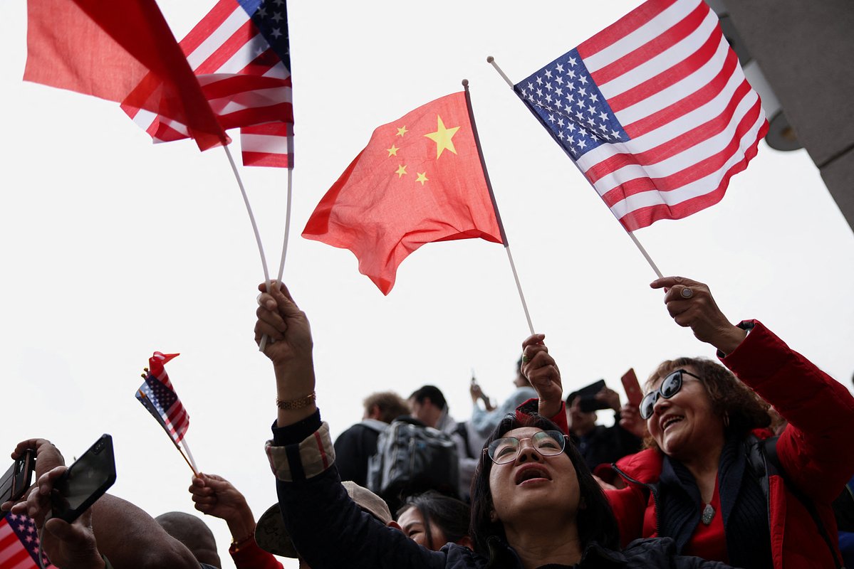 Совместная американо-китайская демонстрация