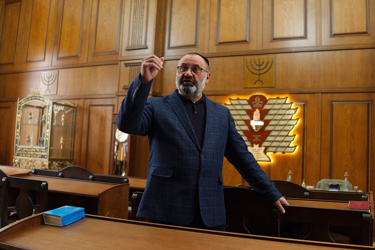 Роберт Илишаев, глава еврейской общины Дербента 