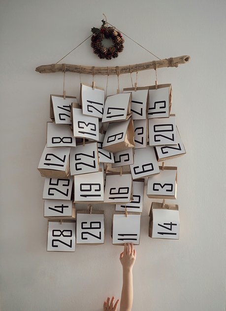Как сделать адвент-календарь своими руками: идеи подарков для ребёнка:  Люди: Из жизни: Lenta.ru
